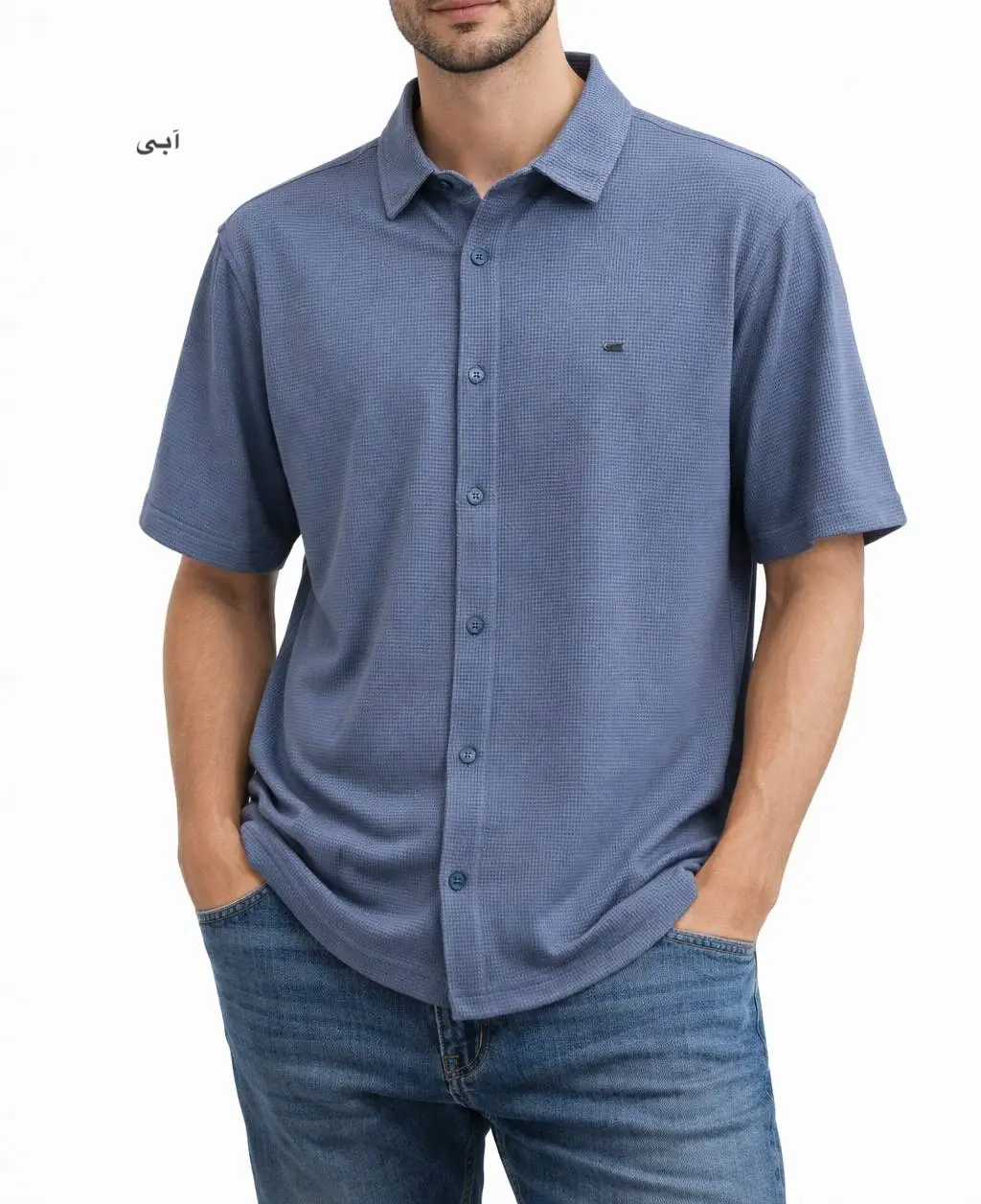 پیراهن مردانه جلو دکمه سپنتا